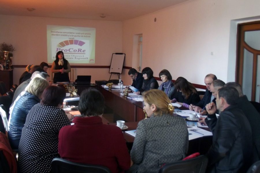 First steps towards the creation of Local Action Groups